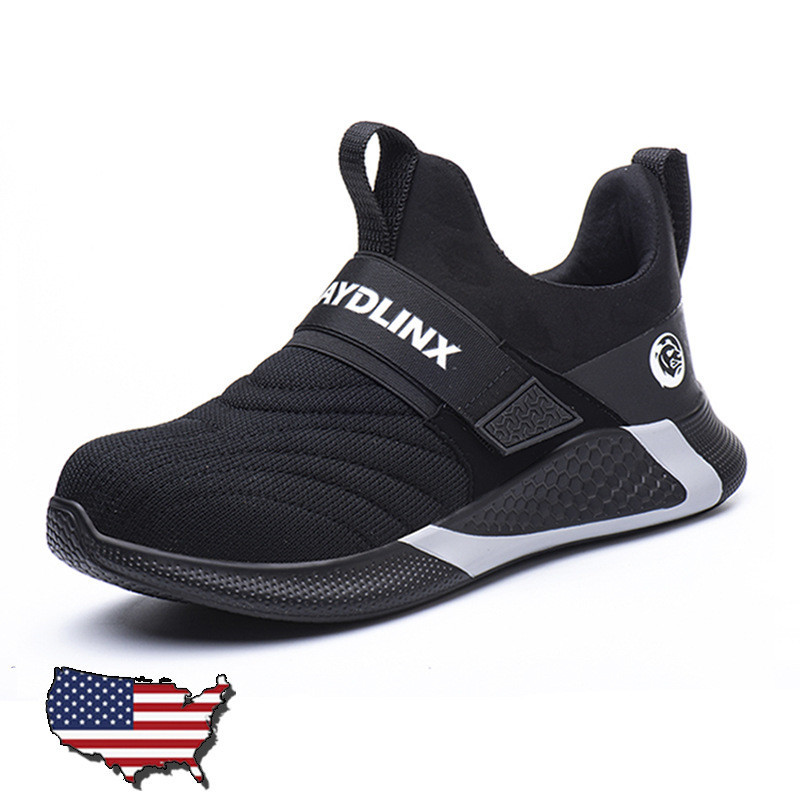 Lightweight Working Women'S Steel Toe Cap Anti-Smashing And Anti-Piercing Safety Shoes - Image 6