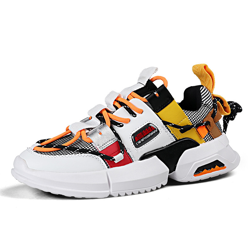 Low-Top Thick-Soled Men'S Sports Shoes Spring And Autumn Men'S Shoes - Image 2