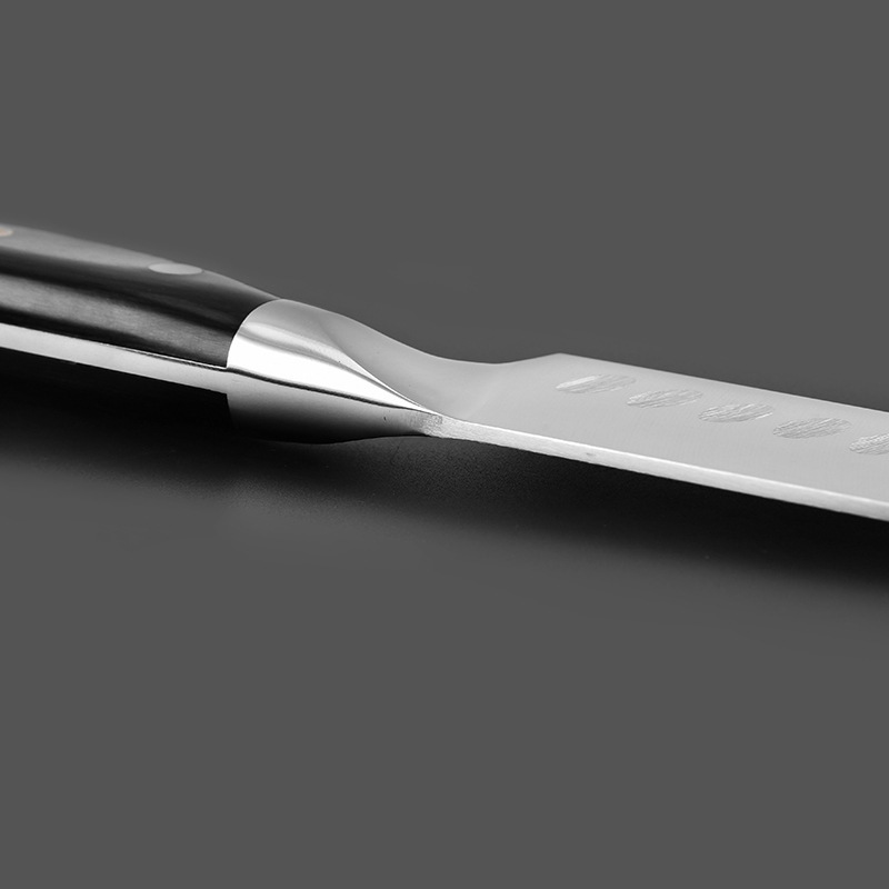 7 Inch German 1.4116 Stainless Steel Kitchen Santoku Chef Knife — изображение 2