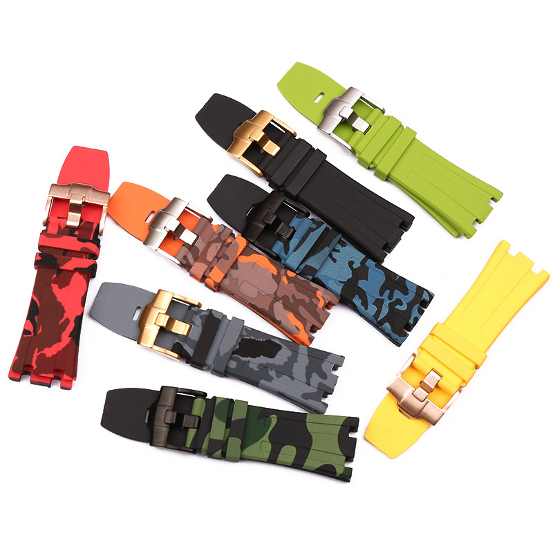 Rubber Strap Men's And Women's Watch Accessories