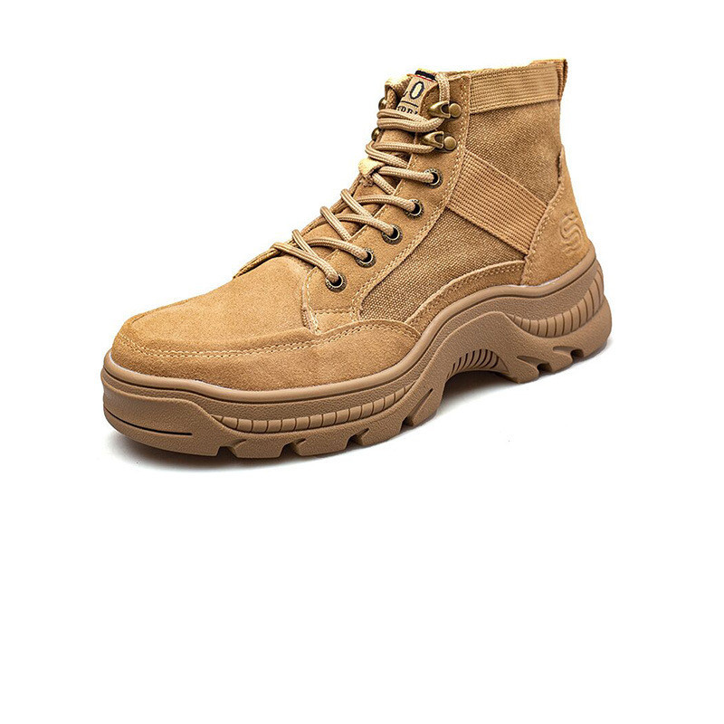 Men's Anti-Piercing And Anti-Smashing Steel Toe Cap Welding Work Shoes - Image 3