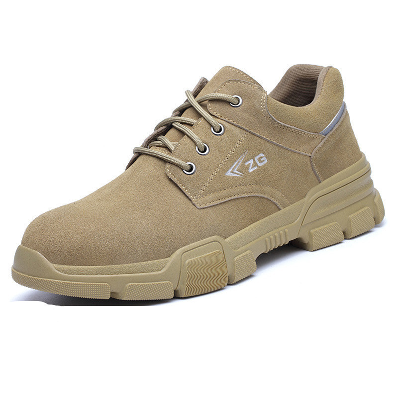 Men's Anti-Piercing And Anti-Smashing Steel Toe Cap Welding Work Shoes - Image 9