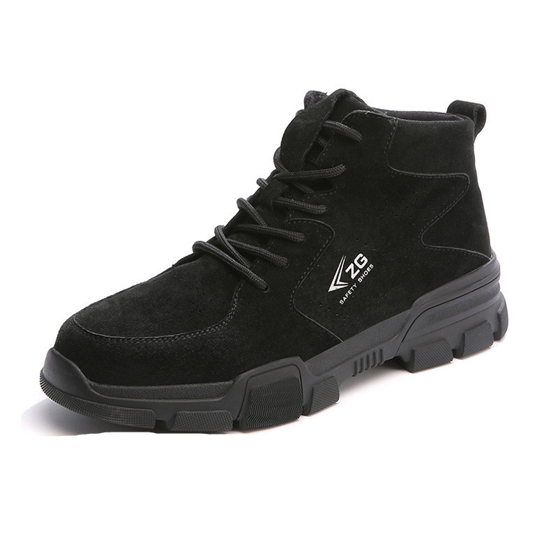 Men's Anti-Piercing And Anti-Smashing Steel Toe Cap Welding Work Shoes - Image 7