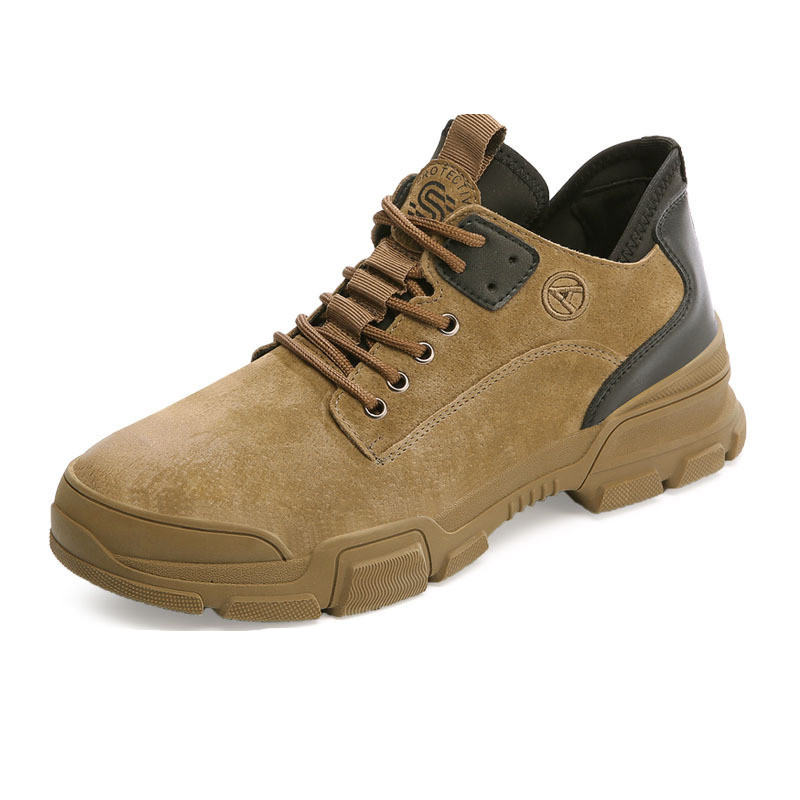 Men's Anti-Piercing And Anti-Smashing Steel Toe Cap Welding Work Shoes - Image 8