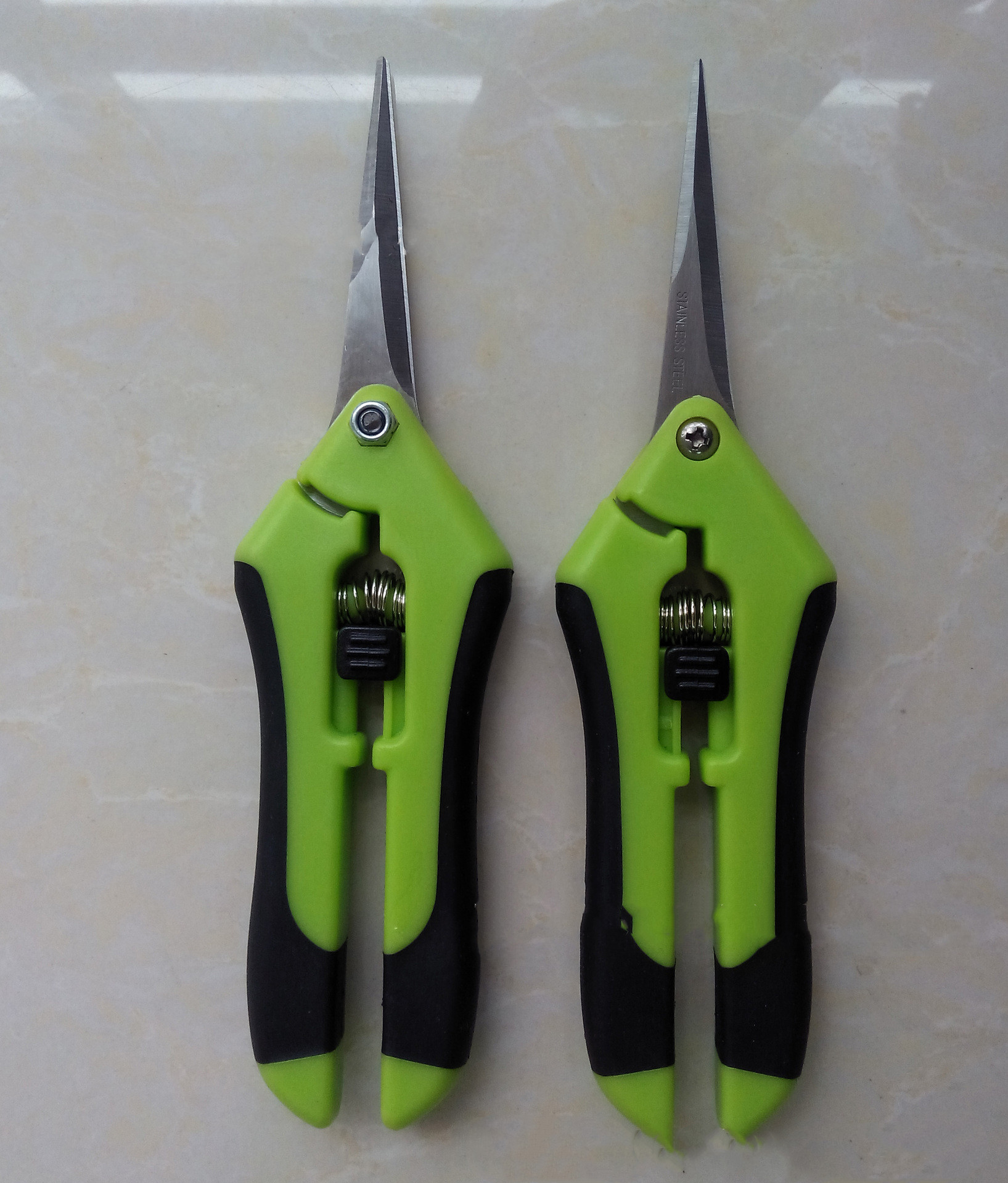 Handle Straight Blade Non-Slip, Labor-Saving Pruning Shears, Fruit Picking Shears, Hydroponic Shears – Bild 5