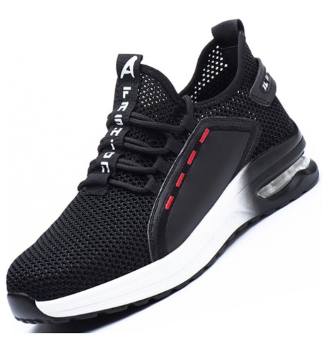 Mesh Fly Woven Anti-smashing Work Shoes – Bild 5