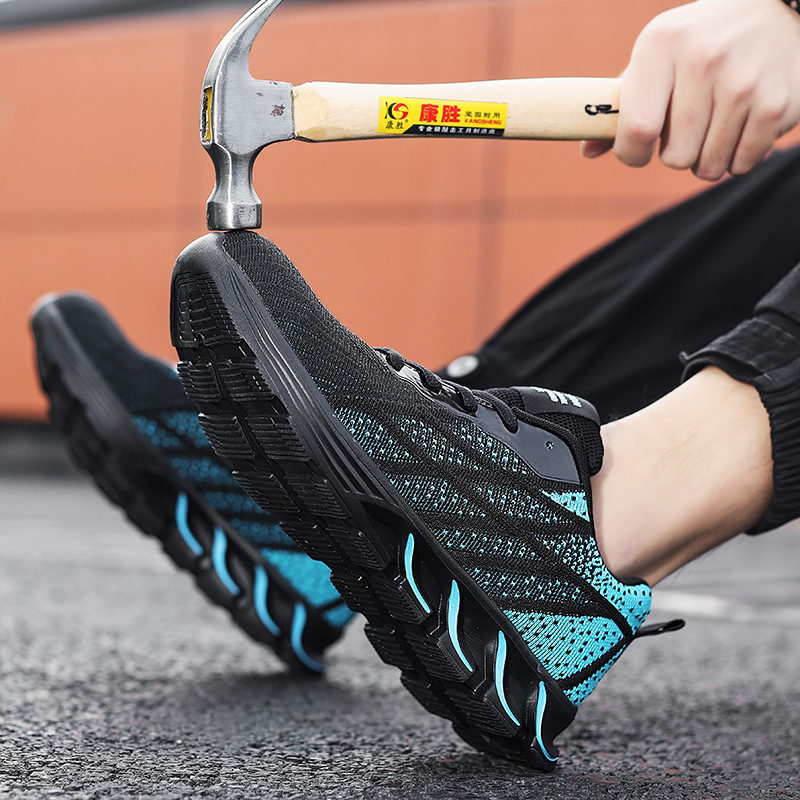 Anti-smashing And Anti-piercing Steel Toe Safety Shoes Men — изображение 2