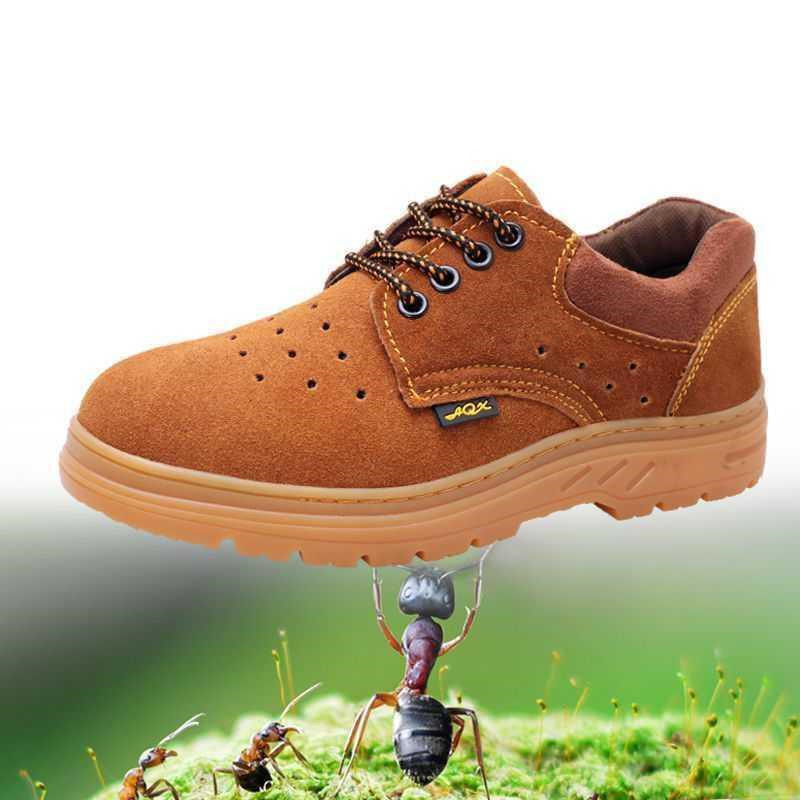 Labor Insurance Shoes, Men's Leather Shoes, Work Shoes, Steel Toe Tooling – Bild 9