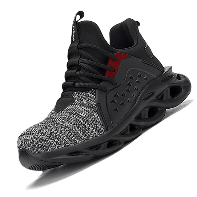 Safety Shoes Anti-seepage And Breathable Steel Toe Cap - Image 4