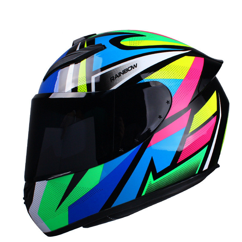 Electric Bike Riding Helmet Full Cover Four Seasons Personality Cool Running Helmet - Image 5