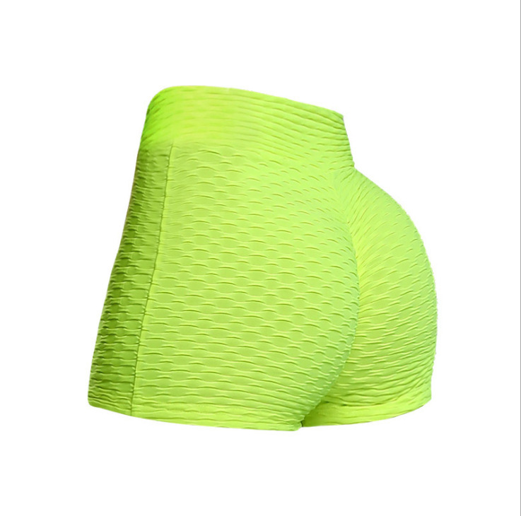 Peach Hip Bubble Fitness Su Dry Exercise Hip Lift Tight Yoga Shorts Hot Pants - Image 4
