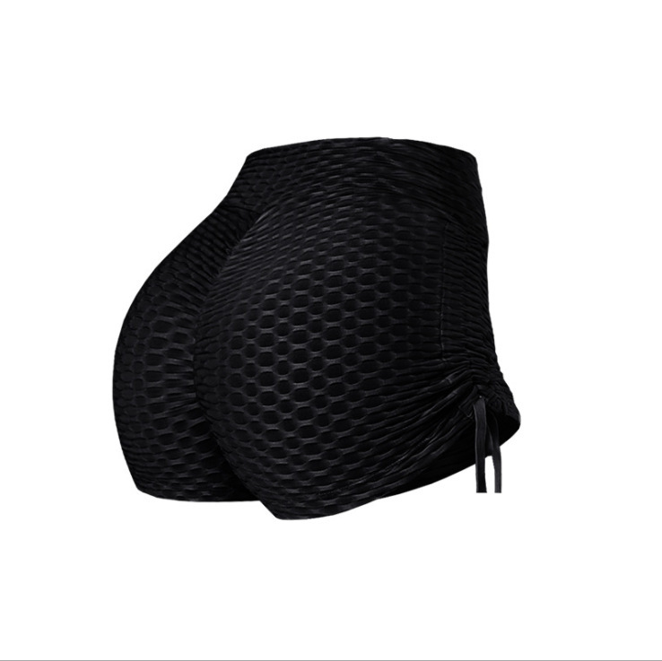 Peach Hip Bubble Fitness Su Dry Exercise Hip Lift Tight Yoga Shorts Hot Pants - Image 7