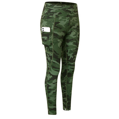 High-waist Hip-lifting Sports Fitness Pants Camouflage Yoga Pants — изображение 3