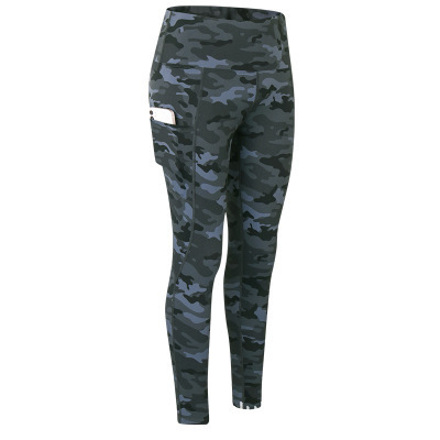 High-waist Hip-lifting Sports Fitness Pants Camouflage Yoga Pants — изображение 5