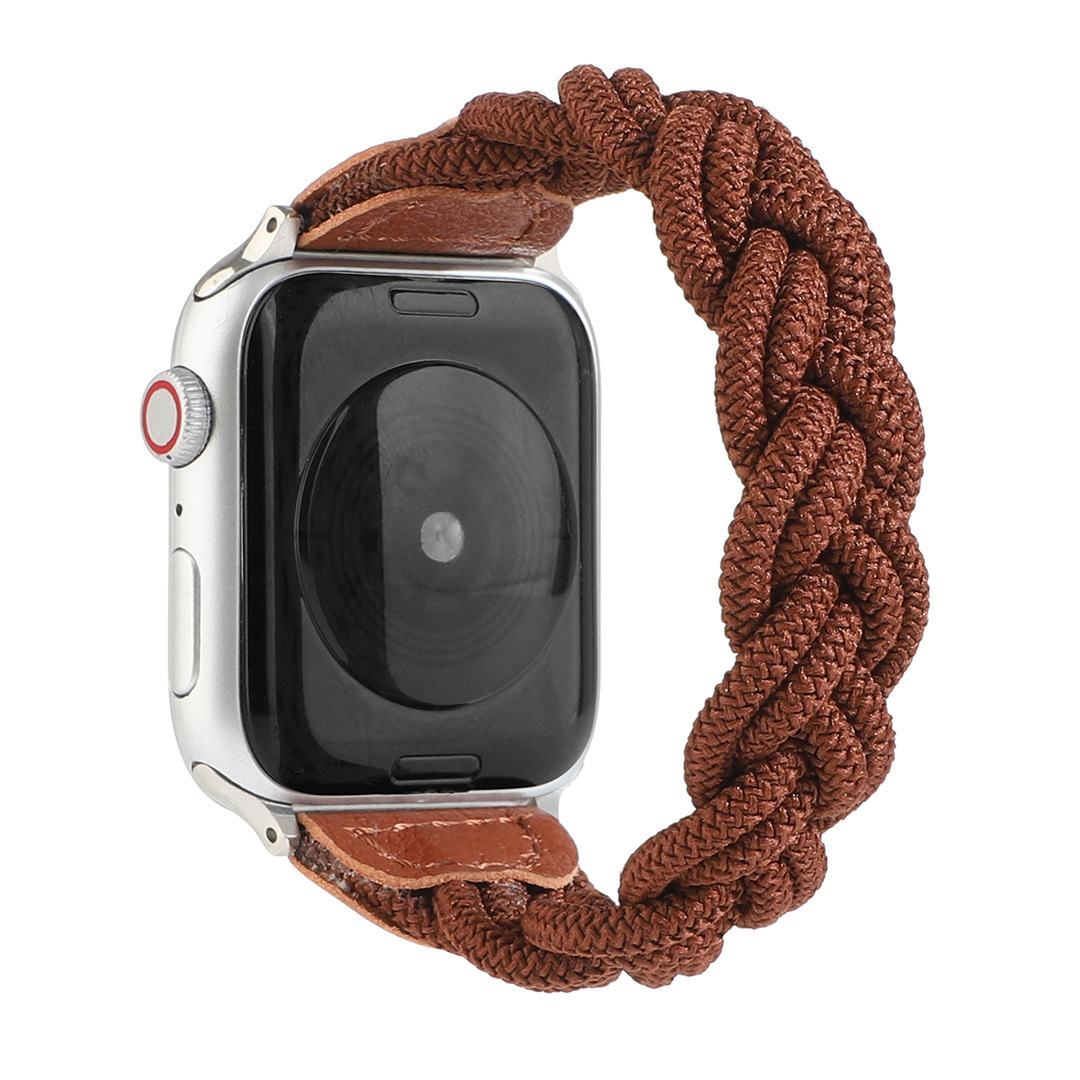 Compatible with Apple, Suitable For Iwatch6 Single Loop Braided Watch Strap - Image 8