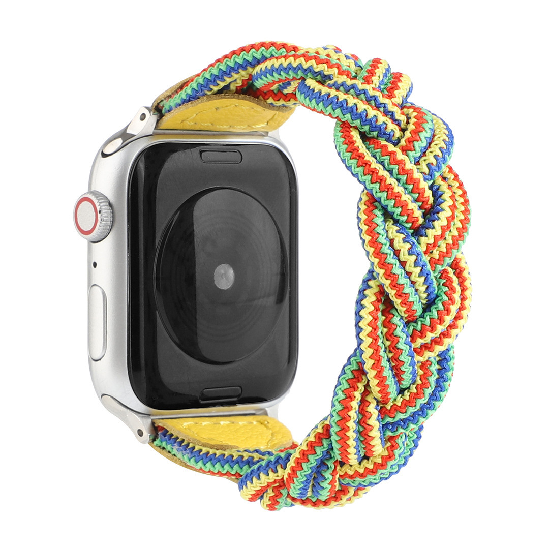 Compatible with Apple, Suitable For Iwatch6 Single Loop Braided Watch Strap - Image 3