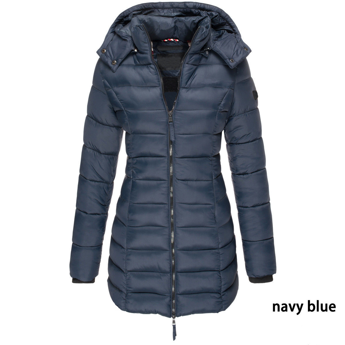 Mid-length Slim-fit Quilted Jacket - Image 7