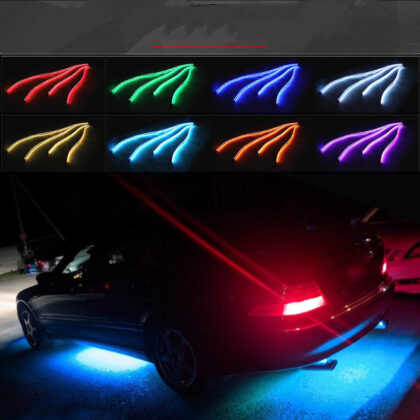 Car Remote Control Chassis Light Voice Control APP Colorful Decorative Light Bar