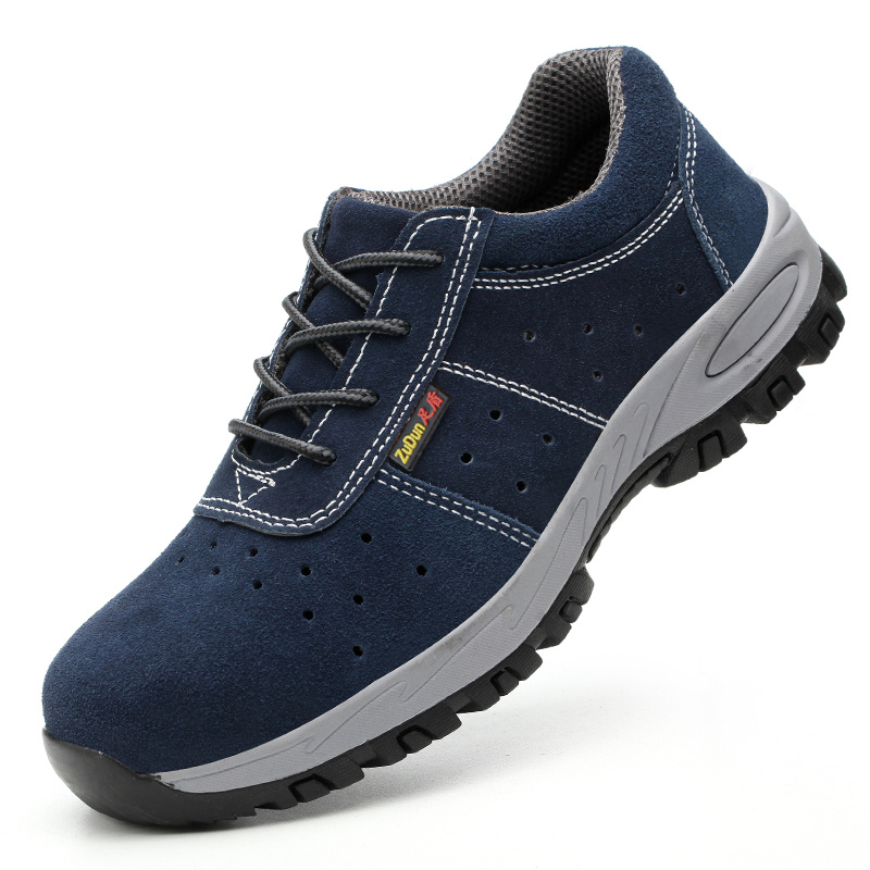 Breathable Steel Toe Cap, Anti-smashing And Anti-piercing, Wear-resistant Work Shoes With Tendon Bottom — изображение 3