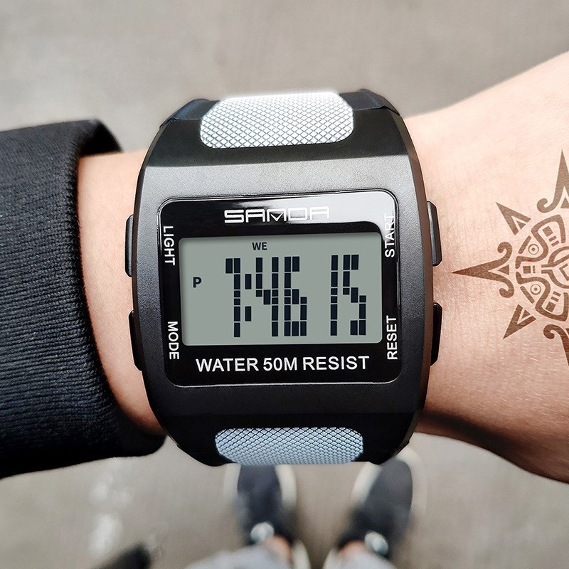 Sanda Sports Waterproof Electronic Watch - Image 3