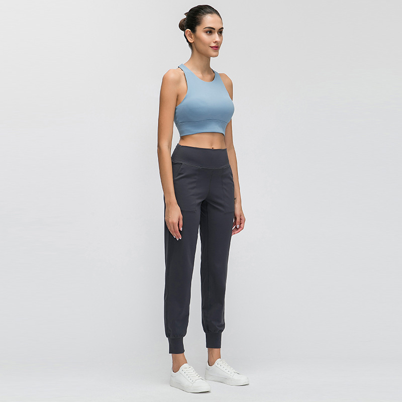 Meryl Light Slim Fit Ankle Sports Pants Straight Yoga Pants — изображение 2