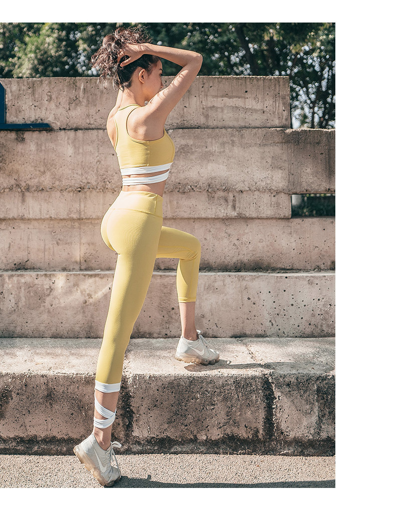 Peach hip fitness pants high waist yoga pants – Bild 7