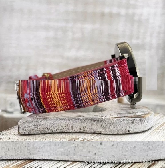 Multicolor Rainbow Pattern Multicolor Dial Ladies Watch - Image 5