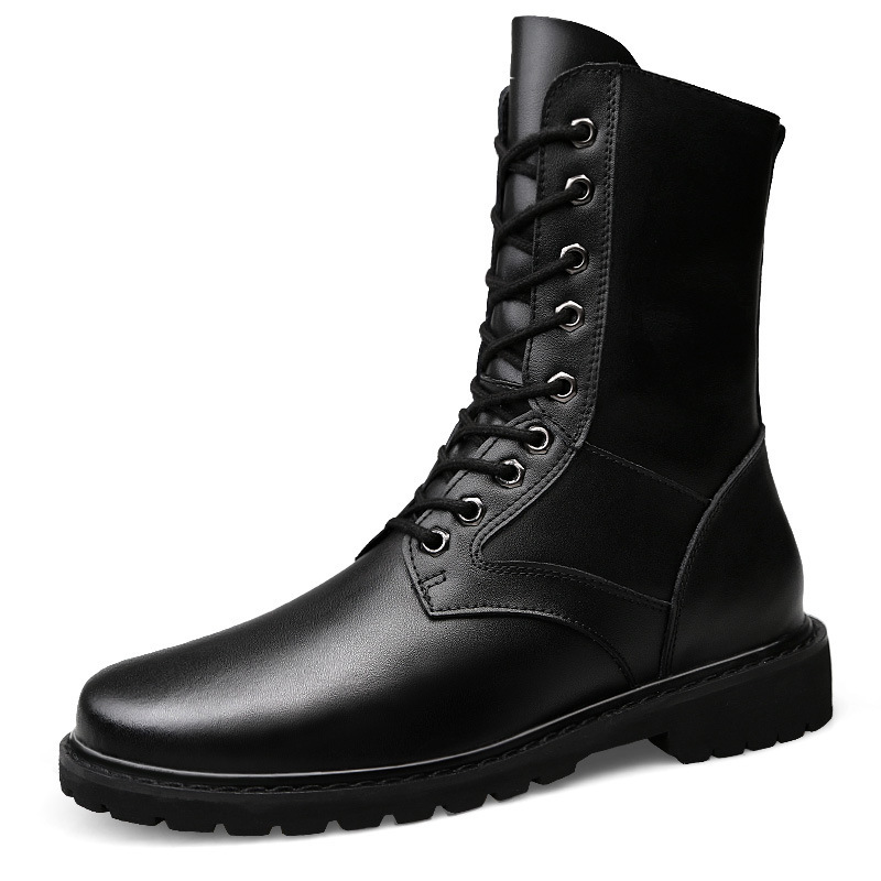 Men's Warm Slugged Bottom Work Shoes - Image 9