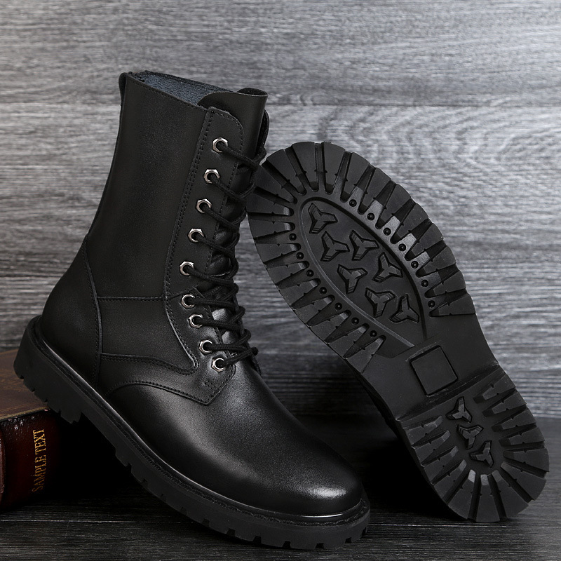 Men's Warm Slugged Bottom Work Shoes - Image 10