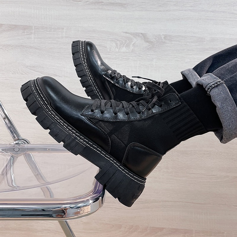 Platform Martin Boots British Style High Top – Bild 9