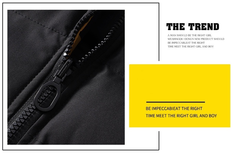 Winter Cotton-padded Men's Thickened Coat Jacket - Image 9