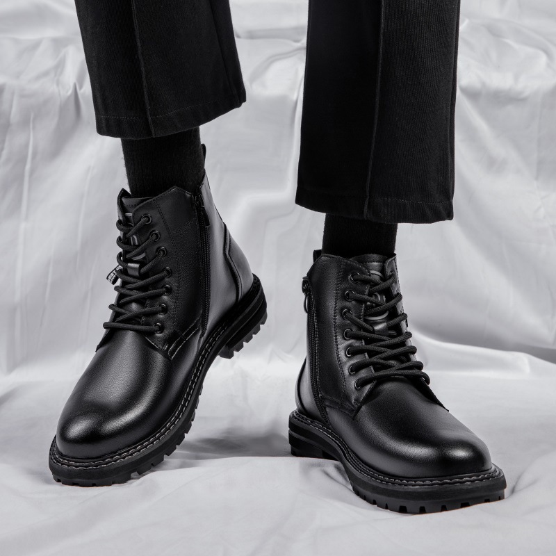 Dr Martens Boots Men's Trendy Plus Velvet Working Wear — изображение 8