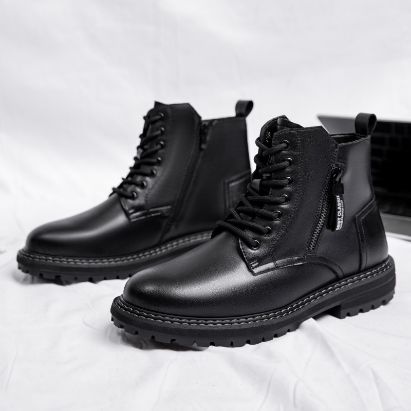 Dr Martens Boots Men's Trendy Plus Velvet Working Wear — изображение 9