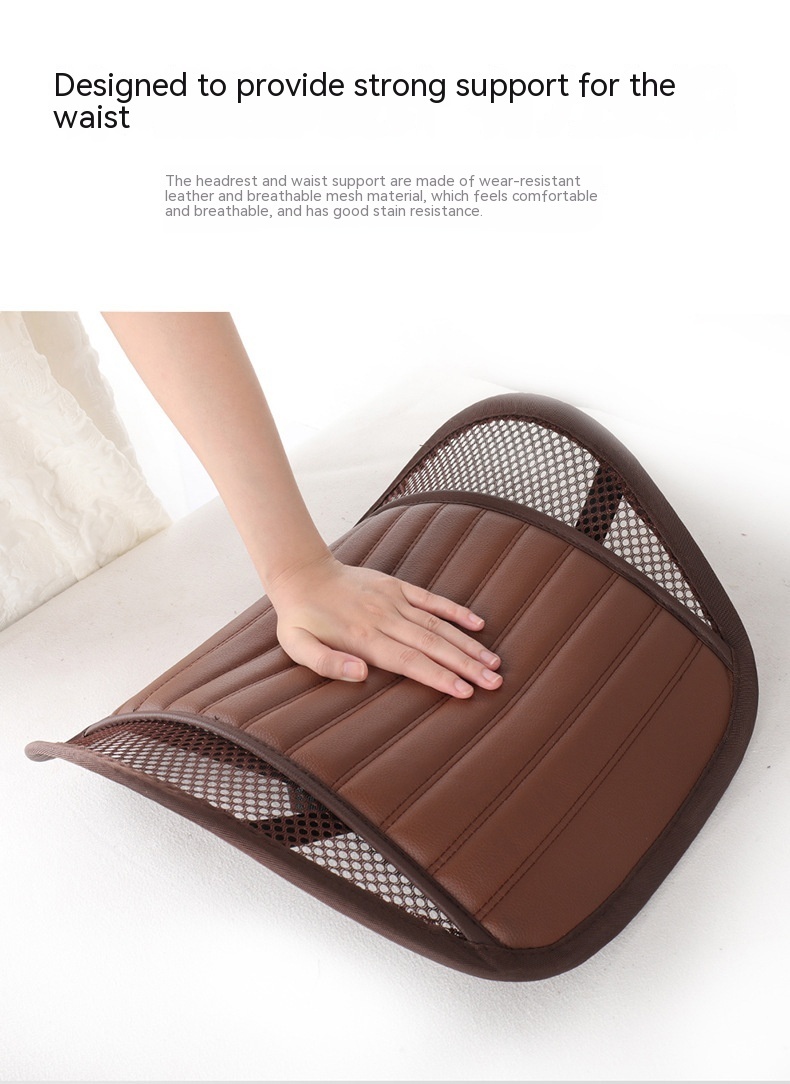 Car Driver Seat Lumbar Support Pillow Waist Support Back Cushion — изображение 7