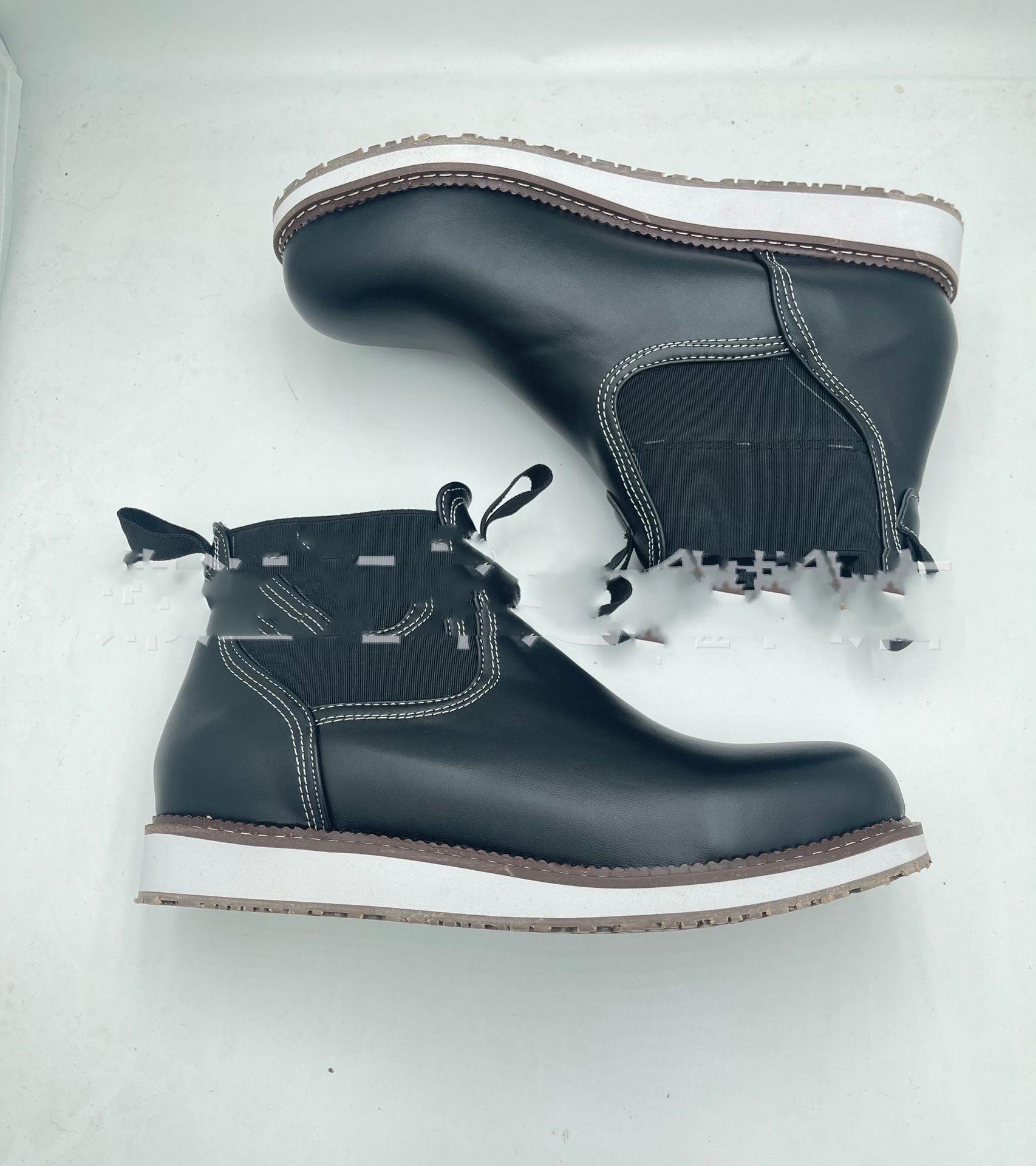 Men's Elastic Ankle Boots Plus Size — изображение 6