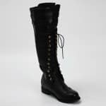 Plus Size High Leg Boot Low Heel Martin Boots - Image 7