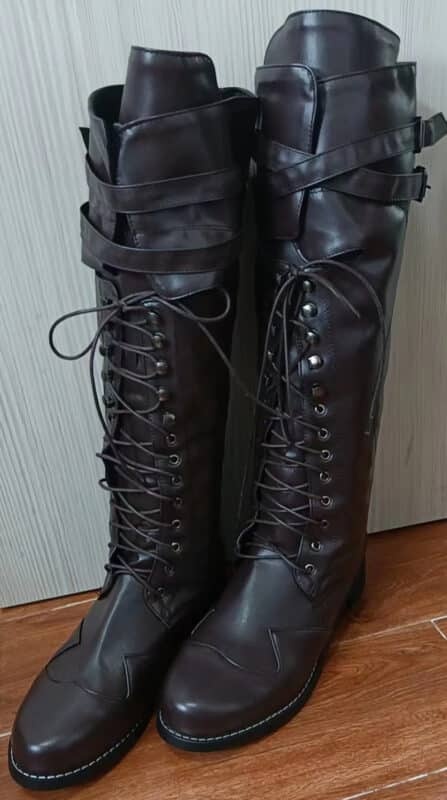 Plus Size High Leg Boot Low Heel Martin Boots - Image 9