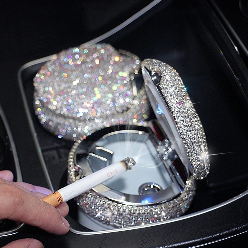 Diamond-studded vehicle ashtray - Image 2