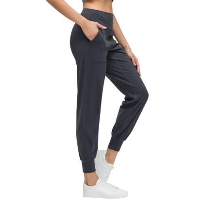 Meryl Light Slim Fit Ankle Sports Pants Straight Yoga Pants
