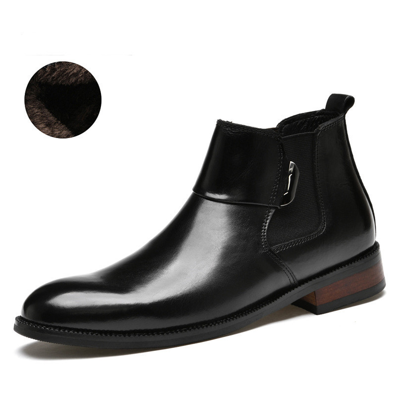 British Style Retro Chelsea Boots Men's Shoes — изображение 9
