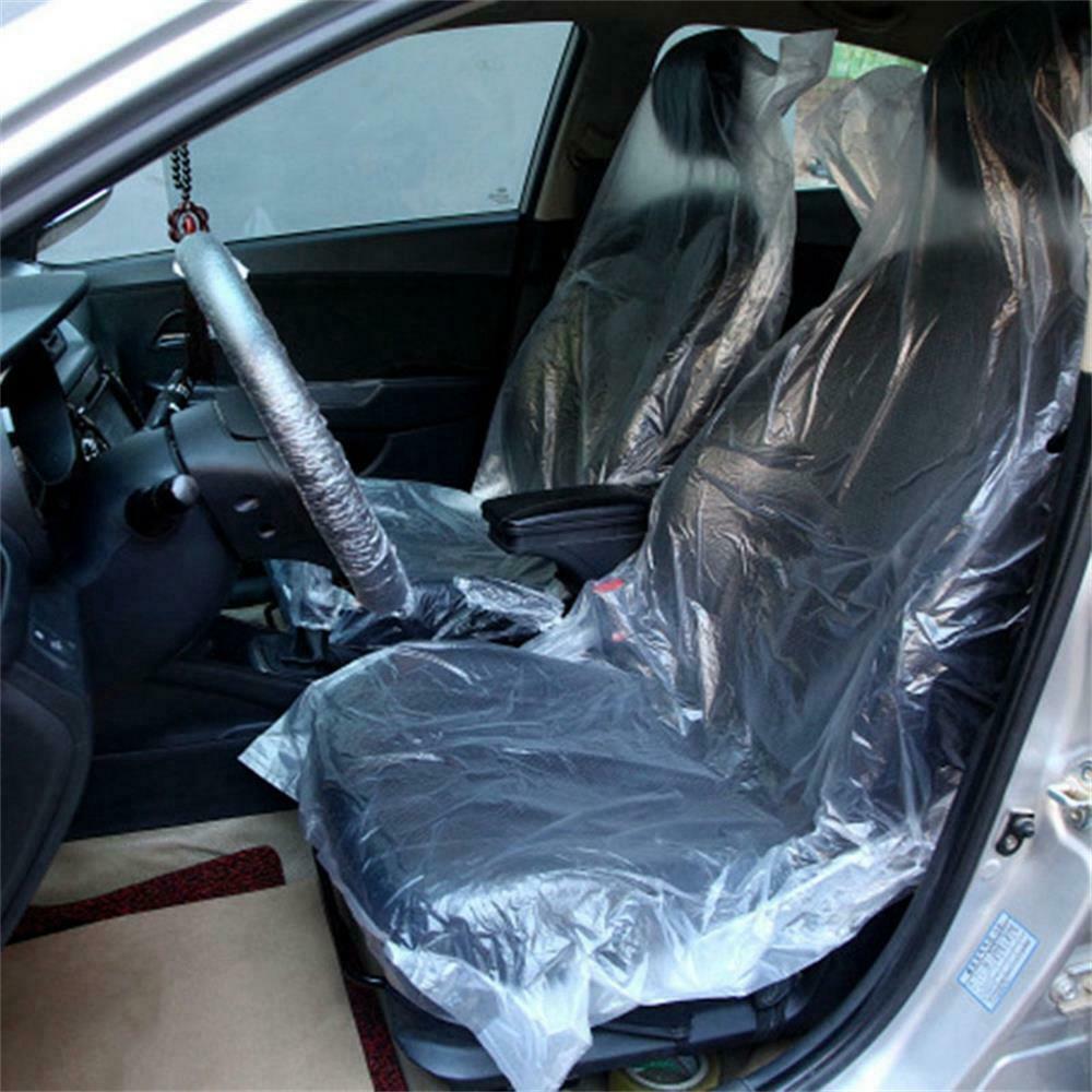 Automobile plastic dustproof disposable seat cover - Image 4