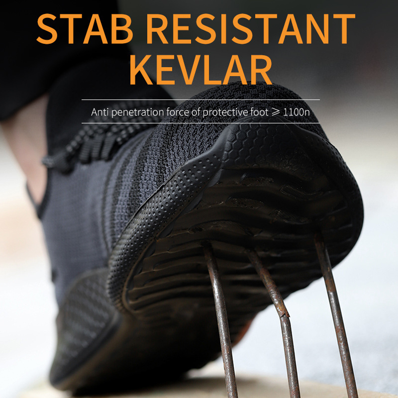 Lightweight Non-Slip Protective Work Shoes Men - Image 2
