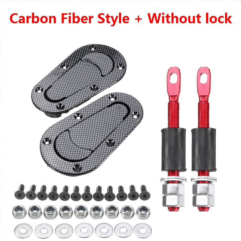 Racing car modified parts front cover lock hood lock hood lock - Image 6