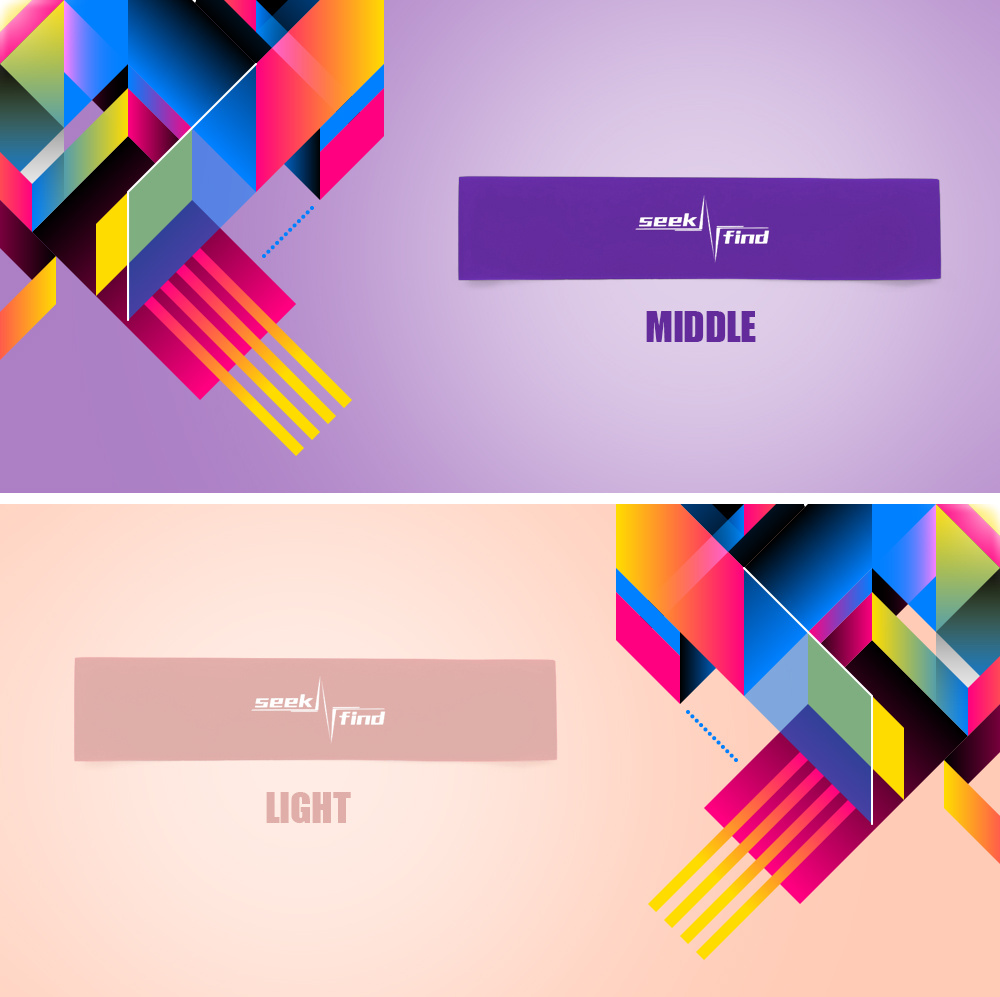 Resistance Band Set Yoga Fitness – Bild 4