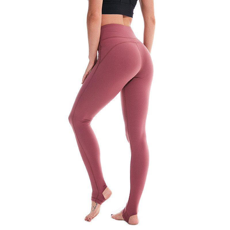 Nylon high-elastic yoga step pants