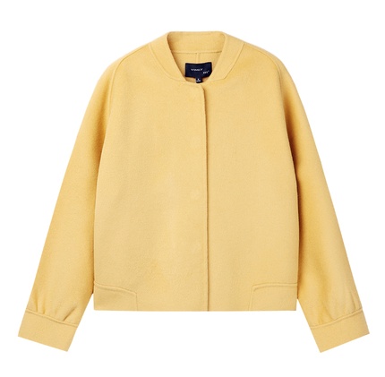 Women's winter wear with double face woollen and cashmere coat - Image 5