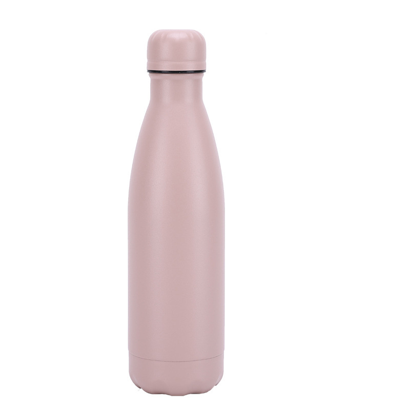 Insulated Stainless Steel Water Bottle Mug Rubber Painted Surface Vacuum Flask Coffee Cup Bottle - Image 9