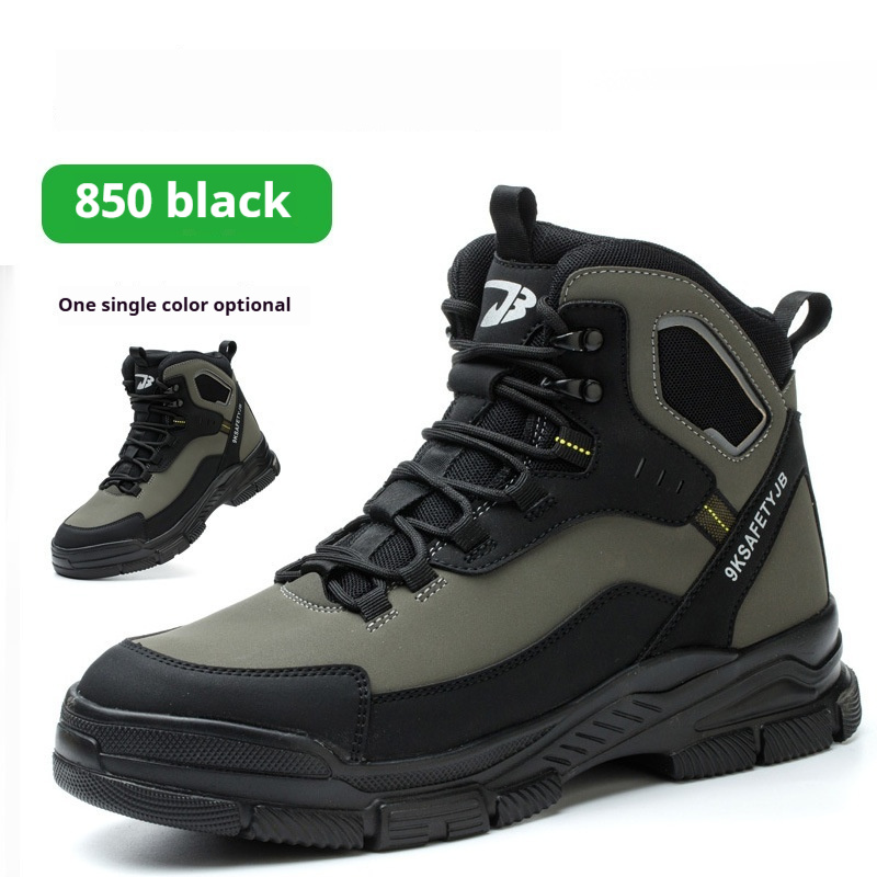 Anti Smashing And Anti Piercing Steel Toe Safety Shoes – Bild 10