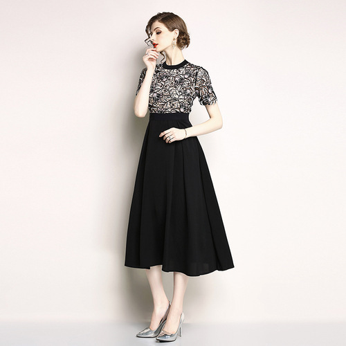 The same high-end lace short sleeve - Image 4