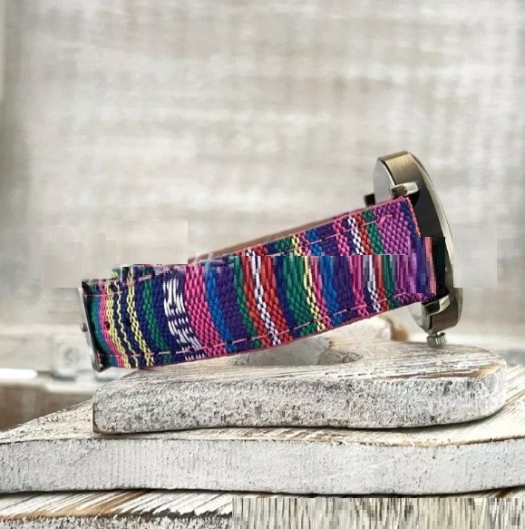 Multicolor Rainbow Pattern Multicolor Dial Ladies Watch - Image 4